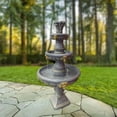thumbnail image 1 of Angelo Décor Royal Lion 4 Tier Fountain, 60-inch, SafeStop Pump with 15-ft Cord, PumpJacket Filter, 1 of 2