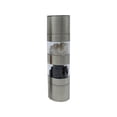 thumbnail image 1 of Manual Stainless Steel Condiment Grinder Adjustable Coarseness Pepper Mill, Dual Spice Dispenser for Kitchen, Refillable Seasoning Bottle, 1 of 9