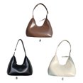 thumbnail image 2 of Unatoiry Fashionable And Versatile Half Moon Shoulder Bag Lightweight And Portable Small Handbags Convenient black, 2 of 6