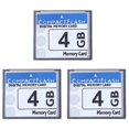 thumbnail image 1 of 3X Professional 4GB Compact Flash Memory Card for Camera, Advertising Machine, Industrial Computer Card, 1 of 5
