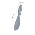 thumbnail image 3 of Cake Scraper, EDHITNR Flexible Plastic Spatula Tool, Multipurpose Kitchen Baking Scraper Non-SKidGrip for Frosting Dressing Pudding, Gray, 3 of 6