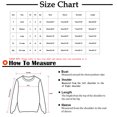 thumbnail image 3 of Mefallenssiah Mode Femmes Décontracté Manches Longues Col Rond Chandail Ample pour Dames Hauts Blouse Noir G, 3 of 7