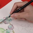 thumbnail image 4 of TopLLC Ensemble de 9 Pinceaux Miniatures, Poignées à Prise Triangulaire Pinceau de Micro-Détail avec Pointe Ultra Fine, Pinceau Professionnel de Fine Finition et Pinceau de Peinture Artistique pour Modèle d'Huile Aquarelle Acrylique, 4 of 8