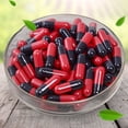 thumbnail image 3 of Flmtop 1000Pcs Transparent Hollow Gelatin Empty Separated Medical Powder Capsule Shells, 3 of 11