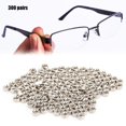 thumbnail image 3 of YLSHRF 300 Pairs Of Stainless Steel Hex Nuts Rimless Goggle Screw Hex Nuts 1.4 Nut, 3 of 8