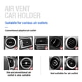 thumbnail image 4 of crativent Automotive Smartphone Holder Portable Rubber Lining Removable Rotatable Stand Bracket Rack for 3.5 to 6-inch Phones Dark Blue 1Set, 4 of 6