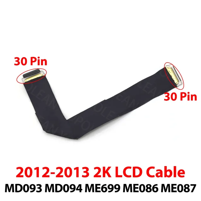 New For iMac 21.5" A1418 LCD Cable LVDs LED Display Screen Cable 2K 4K Resolutions 2012 2013 2014 2015 2016 2017 Years 2012-2013 Lcd Cable