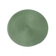 thumbnail image 1 of Unatoiry Napperons de Table PP Antidérapants Légers Faciles d'Entretien Napperons Ronds Tapis de Table Napperons Vert 1 Ensemble, 1 of 6
