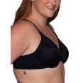 thumbnail image 2 of Vanity Fair Womens Beauty Back Full Figure Underwire Bra, 36G, Midnight Black, 2 of 5
