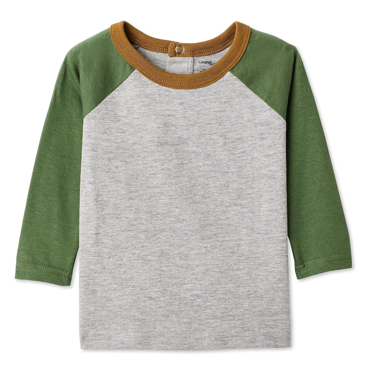 George Baby Boys' Long-Sleeve Raglan T-Shirt