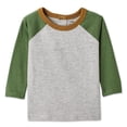 thumbnail image 1 of George Baby Boys' Long-Sleeve Raglan T-Shirt, 1 of 2
