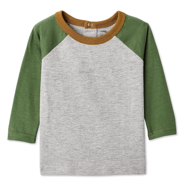 George Baby Boys' Long-Sleeve Raglan T-Shirt