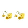thumbnail image 2 of LSLJS 10 Mini Artificial Daisies Small Marguerite Flowers Fake Spring Flowers Decorative Imitation Flowers with Stems Home Decoration Variety, Plastic Simulated Daisy, 2 of 6
