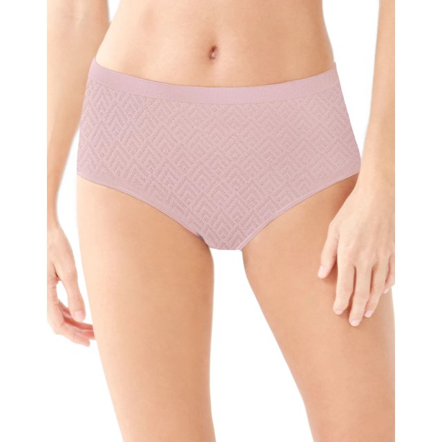 Bali Comfort Revolution Womens Microfiber Seamless Brief - Best-Seller, 8/9