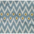 thumbnail image 4 of oneOone Tissu Popeline Sergé Coton Bio Chevron Ikat Décor Tissu Imprimé BTY 42 Pouces de Large, 4 of 4