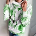thumbnail image 2 of Sweat à Capuche pour Femmes, Imprimé Tie-Dye, Manches Longues, Poche, Ample, 2 of 6