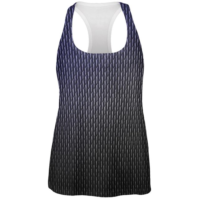 Halloween Black Shadow Dragon Scales Costume All Over Womens Work Out Tank Top