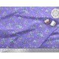 thumbnail image 2 of Soimoi Red Moss Georgette Fabric Fruits Print Fabric by Yard 42 Inch Wide, 2 of 3