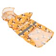 thumbnail image 4 of Puppy Rain Poncho Jacket, Transparent Brim Bee Pattern Dog Raincoat Reflective Lightweight  For Camping For Walking S,M,L,XL,XXL, 4 of 8