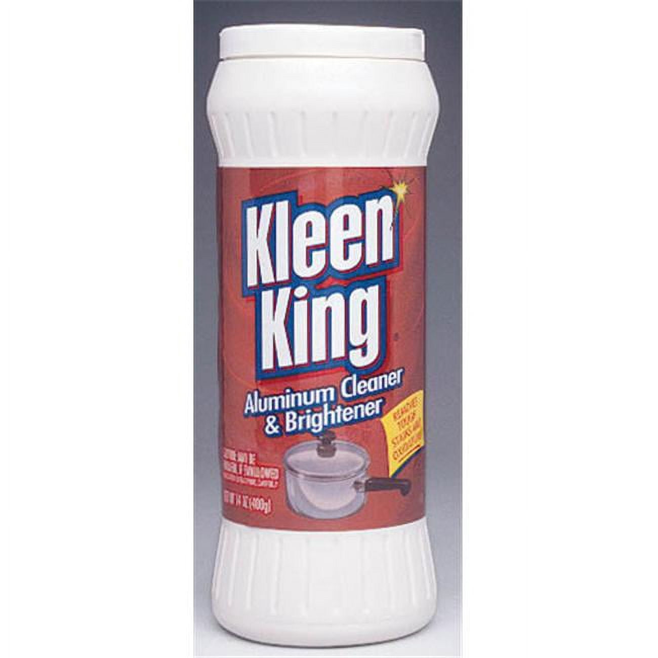 Bon Ami 14 Oz Kleen King Aluminum Cleaner &amp;amp;amp;amp; Brightener  03120 14oz - Pack of 12