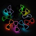 thumbnail image 1 of YAOMOBB Nœud Papillon Clignotant, Nœud Lumineux à DEL Réglable avec Modes Clignotants, Accessoire Durable pour Bal et Performances, 1 of 7