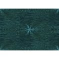 thumbnail image 1 of Ahgly Company Machine Washable Indoor Rectangle Transitional Teal Green Area Rugs, 3' x 5', 1 of 7