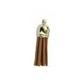 thumbnail image 2 of 10 Pieces Keychain Charms Tassels Decorations Accessory Finding Supplies Craft Accessories Jewelry Making Props Tassel for DIY Brown, 2 of 6