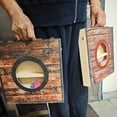 thumbnail image 3 of BotaniNest Solid Wood Vintage Cornhole Game Set One 22.8, 3 of 6