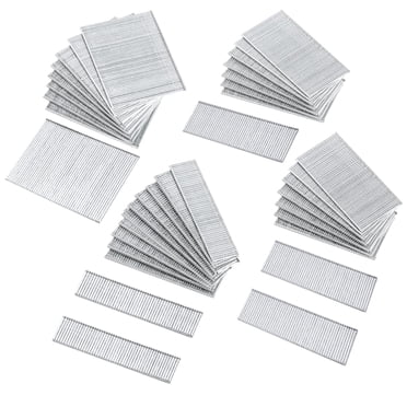 SHALL Clous Brad de Calibre 18, 2â€, 1-1/4â€, 1â€, 5/8 Pouces, Assortiment de Clous Brad Galvanisés de 4000 Unités, Assortiment de Clous de Pistolet à Clous 18GA et de Petits Clous de Finition pour Clous Pneumatiques, Électriques pour Pistolet à Clouer Brad
