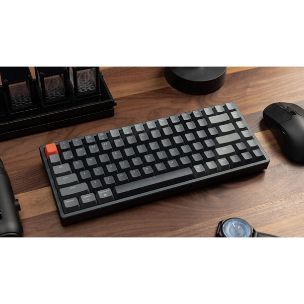 Keychron K2 V2 Wireless Mechanical Keyboard - Black - White LED