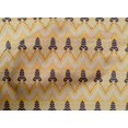 thumbnail image 4 of oneOone Coton Popeline Tissu Chevron & Tourbillon Ikat Tissu à Coudre BTY 42 Pouces de Large, 4 of 4