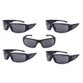 thumbnail image 1 of Police/Sheriff TAC Polarized Sport Wrap Thin Blue Line Sunglasses, 1 of 7