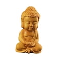 thumbnail image 3 of Abbracc Handcrafted Buddha Statue Sakyamuni Statue Miniature Monk Figure Home Decoration A, 3 of 9