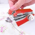 thumbnail image 3 of SMihono Small Manual Sewing Machine Portable Mini Sewing Machine Manual Sewing Tool Home Decoration on Clearance, 3 of 8