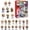Z, variant on 2024 Taylors Christmas Advent Calendar, Music Lover Advent Calendar Bracelets 2024 for Lover 24 Days Christmas Countdown Calendar DIY Jewelry Making Kit Gift 22 Charm Beads Hangings for Teens