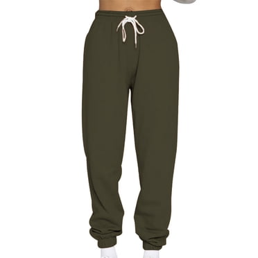 RKSTN Womns Pants Casual Loose Sports Sweatpants Ankle Banded Trousers Gradient Fleece Pants Lightweight Soft Workout Pants