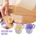 thumbnail image 2 of ABS Cordless Handheld Multi-Function Electric Egg Churn & Rice Blender for Cooking and Baking, with Whisking and Filtering Functions, 2 of 8