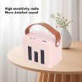 thumbnail image 4 of Karaoke Microphone with Speaker,  Microphone Speaker Portable Pink  for Home, 4 of 7