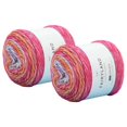 thumbnail image 1 of 2 Rolls Mandala 200g Knitting Crochet Craft Rainbow Cake Yarn Soft Baby Gradient Multicolor Art Spring Summer Sweater Making, 1 of 7