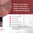 thumbnail image 5 of Haute Decor Attract Magnetic Wreath Hanger - 2 Pack (Copper), 5 of 5