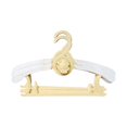 thumbnail image 4 of yuksok 5Pcs Children's Hanger Adjustable Children's Hanger Multifunctional Baby Clothes yellow, 4 of 9