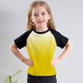 thumbnail image 3 of Plebaso T-Shirts de Mode pour Enfants Unisexe T-Shirts à Dégradé Col Rond Garçons Filles T-Shirts d'Été Hauts, 3 of 7