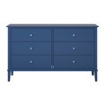 thumbnail image 3 of Ameriwood Home Commode à 6 Tiroirs Franklin en Bleu Marine, 3 of 13