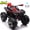 Red, variant on 4 Wheeler for Kids, Joyracer 4WD Electric Atv for Kids, 24 Volt Ride on Toys, Outdoor Gift with 800W Motor, Bluetooth Music, Horn, LED, Black