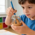 thumbnail image 4 of Yeciiwht Manual Mini Pencil Sharpener - Portable Compact Sharpener Classroom Homework Supplies Green, 4 of 6