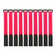 thumbnail image 2 of 10PCS Rod Tie s Suspenders ener Band Cable Cord Red, 2 of 8