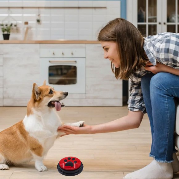 Dog Communication Buttons With Recording Function Suitable For Classroom Teaching Dog Training And As Introductory Tool For Pet To Easily Learns To Talk