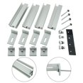 thumbnail image 3 of 30/35Mm Solar Panel Photovoltaic Bracket Mounting Rail Kit Pv Middle Clamp End Clamp Aluminium Profile Solar Module Roof Rail, 3 of 9