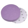 thumbnail image 1 of Unique Bargains 15 Pack 5-Inch Purple Sanding Discs 80 Grits Hook & Loop Professional Aluminum Oxide Sandpaper, 1 of 6