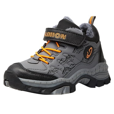 2025 Children Shoes Boys Snow Boots Big Snow Boots Winter Cotton Boys Outdoor Boots Plush and Thickened New Kid Shoe Non Slip and Warm Big Kid Little Kid Hiking Shoes
